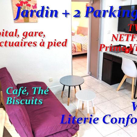 Au Petit Marcadal **Sanctuaires, Hopital, Gare** Apartment Лурд Екстериор снимка