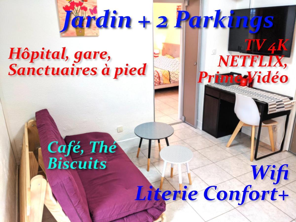 Au Petit Marcadal **Sanctuaires, Hopital, Gare** Apartment Лурд Екстериор снимка